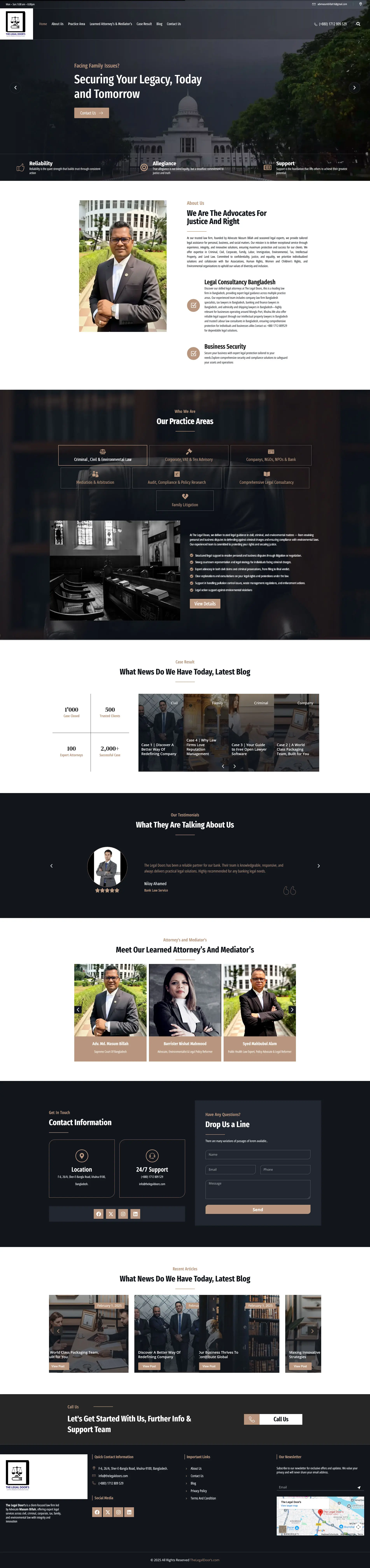 Law Firm Custom Architecture